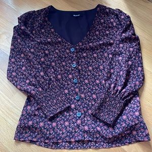 MADEWELL GEORGETTE TOP